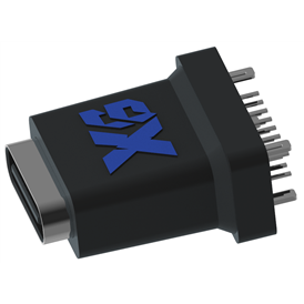 XB-TYPE C 16 P-7 XBパッチ防水TYPE Cソケット高さ15 mm TYPE Cコネクタ16 P防水16 P DIP H=15.0